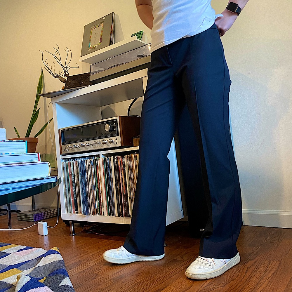 Trousers / Dress pants - Ann Taylor size 4P - Navy